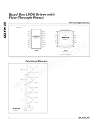 MAX9129EGE+ Datasheet Pagina 10