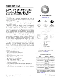 MC100EP16VCMNR4G Datasheet Copertura