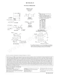 MC100LVEL16MNR4G Datasheet Page 9