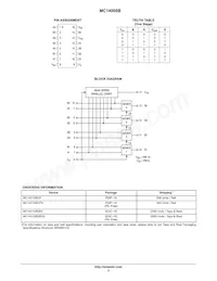 MC14008BDR2 Datenblatt Seite 2