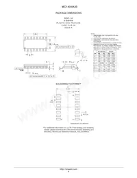 MC14049UBDTELG Datasheet Page 6