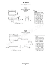 MC14049UBFEL Datasheet Pagina 5