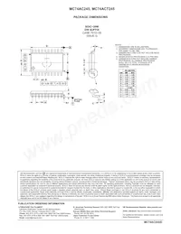 MC74ACT245MG Datasheet Page 8