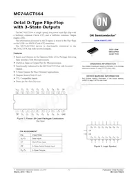 MC74ACT564NG Datasheet Cover