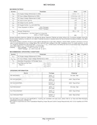 MC74HC04AFG Datasheet Pagina 2