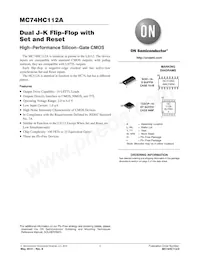 MC74HC112ADTR2G Datenblatt Cover