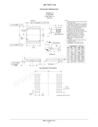 MC74HC112ADTR2G Datasheet Pagina 6