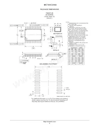 MC74HC244AFELG Datasheet Pagina 6