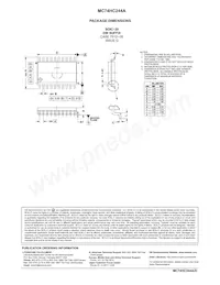 MC74HC244AFELG Datasheet Pagina 7