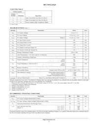 MC74HC245AFG Datenblatt Seite 2