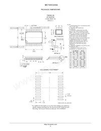 MC74HC245AFG Datasheet Page 6