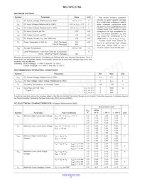 MC74HC374AFG Datasheet Pagina 2