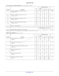 MC74HC73ADTG Datasheet Pagina 3