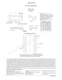 MC74HC73ADTG Datasheet Page 7