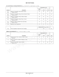 MC74HCT259ADTG Datenblatt Seite 4