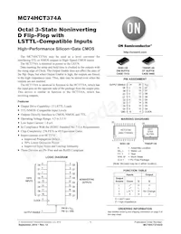 MC74HCT374ANG Datenblatt Cover