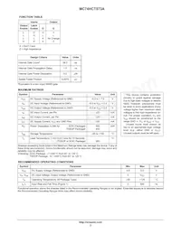 MC74HCT573AFELG Datenblatt Seite 2