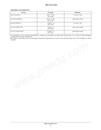 MC74LCX04MELG Datasheet Pagina 5