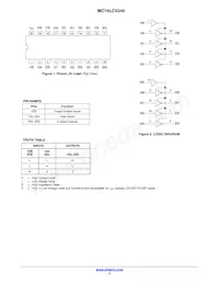 MC74LCX240DWR2 Datenblatt Seite 2