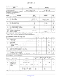 MC74LCX240DWR2 Datasheet Pagina 3