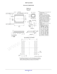 MC74LCX240DWR2數據表 頁面 6