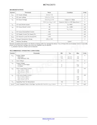 MC74LCX373MELG Datasheet Page 3