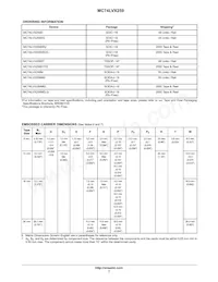 MC74LVX259MG Datasheet Page 7
