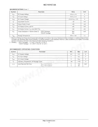 MC74VHC126DTR2 Datenblatt Seite 3