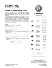 MC74VHC1G00DTT1 Datenblatt Cover