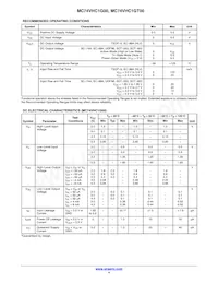 MC74VHC1G00DTT1 Datasheet Pagina 4