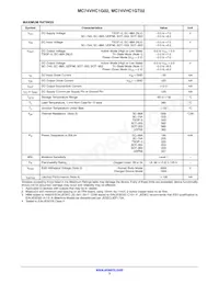 MC74VHC1G02DFT1 Datenblatt Seite 3