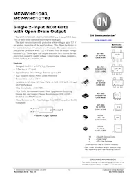 MC74VHC1G03DFT2 Datasheet Cover