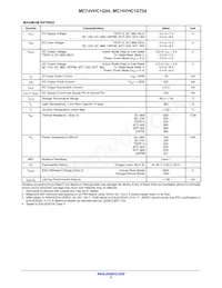 MC74VHC1G04DTT1 Datasheet Pagina 3