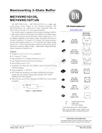 MC74VHC1G126DTT1 Datasheet Copertura