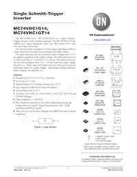 MC74VHC1G14DFT2 Datasheet Cover