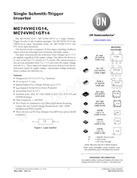 MC74VHC1G14DFT2 Datasheet Copertura