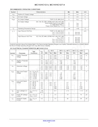 MC74VHC1G14DFT2 Datenblatt Seite 4