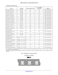 MC74VHC1G14DFT2 Datasheet Pagina 7