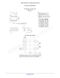 MC74VHC1G14DFT2 Datasheet Pagina 8