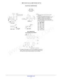 MC74VHC1G14DFT2 Datasheet Pagina 9