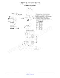 MC74VHC1G14DFT2 Datasheet Page 9