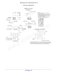 MC74VHC1G14DFT2 Datasheet Pagina 14
