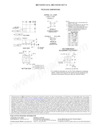 MC74VHC1G14DFT2 Datasheet Pagina 15