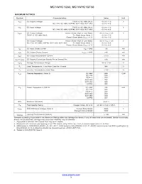 MC74VHC1G50DFT1 Datasheet Pagina 3