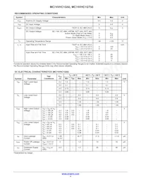 MC74VHC1G50DFT1數據表 頁面 4