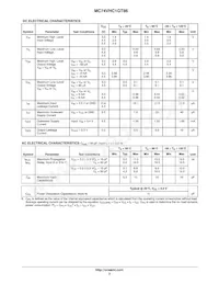 MC74VHC1GT86DFT2 Datasheet Pagina 3