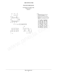 MC74VHC1GT86DFT2 Datasheet Pagina 5