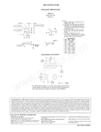 MC74VHC1GT86DFT2 Datasheet Pagina 6