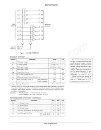 MC74VHC240DWR2 Datasheet Pagina 2