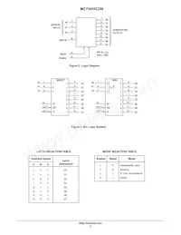 MC74VHC259DTR2G數據表 頁面 2